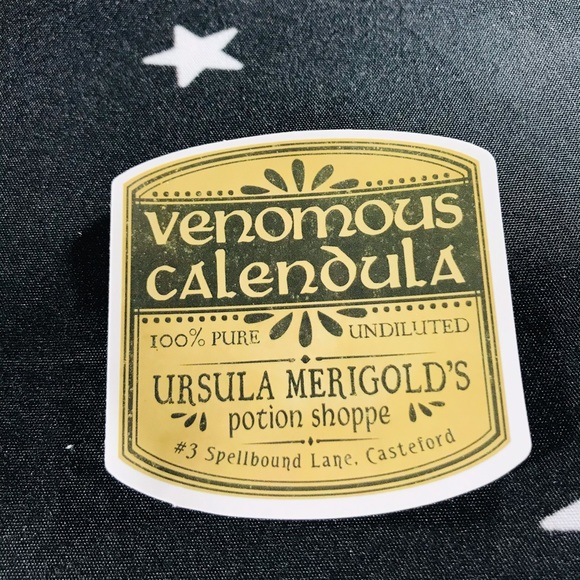Venomous Calendula Sorceress Supreme Potion Bottle Label Sticker - Picture 4 of 7